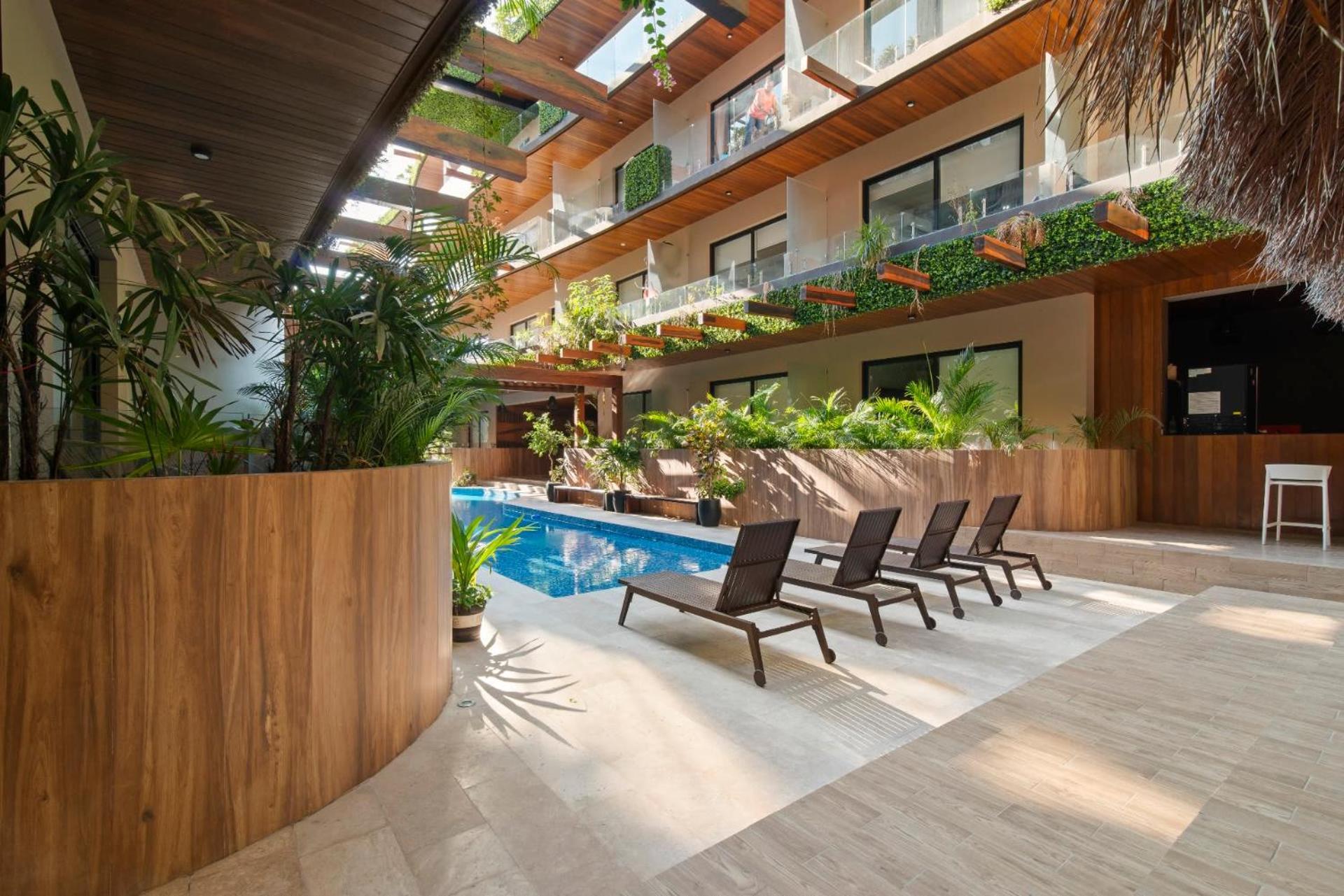 Apartamento Serenity In The Sky - Studio With Rooftop And Plunge Pool Tulum Exterior foto